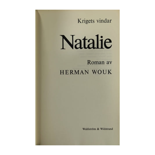 Herman Wouk: Krigets Vindar Natalie