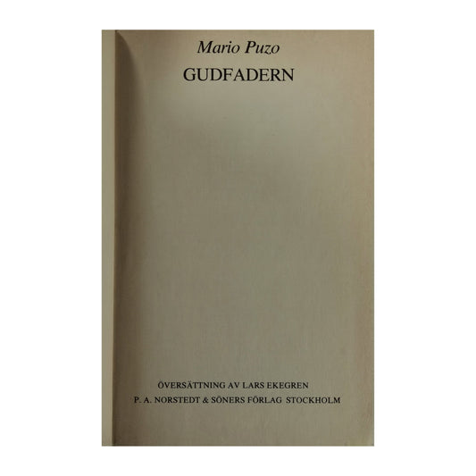 Mario Puzo: Gudfadern