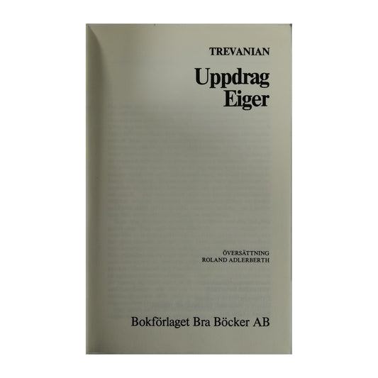 Trevanian: Uppdrag Eiger