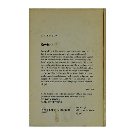K.M. Peyton: Beviset