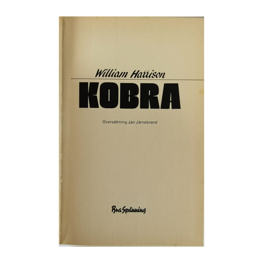 William Harrison: Kobra