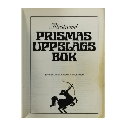 Prismas Uppslagsbok Illustrerad