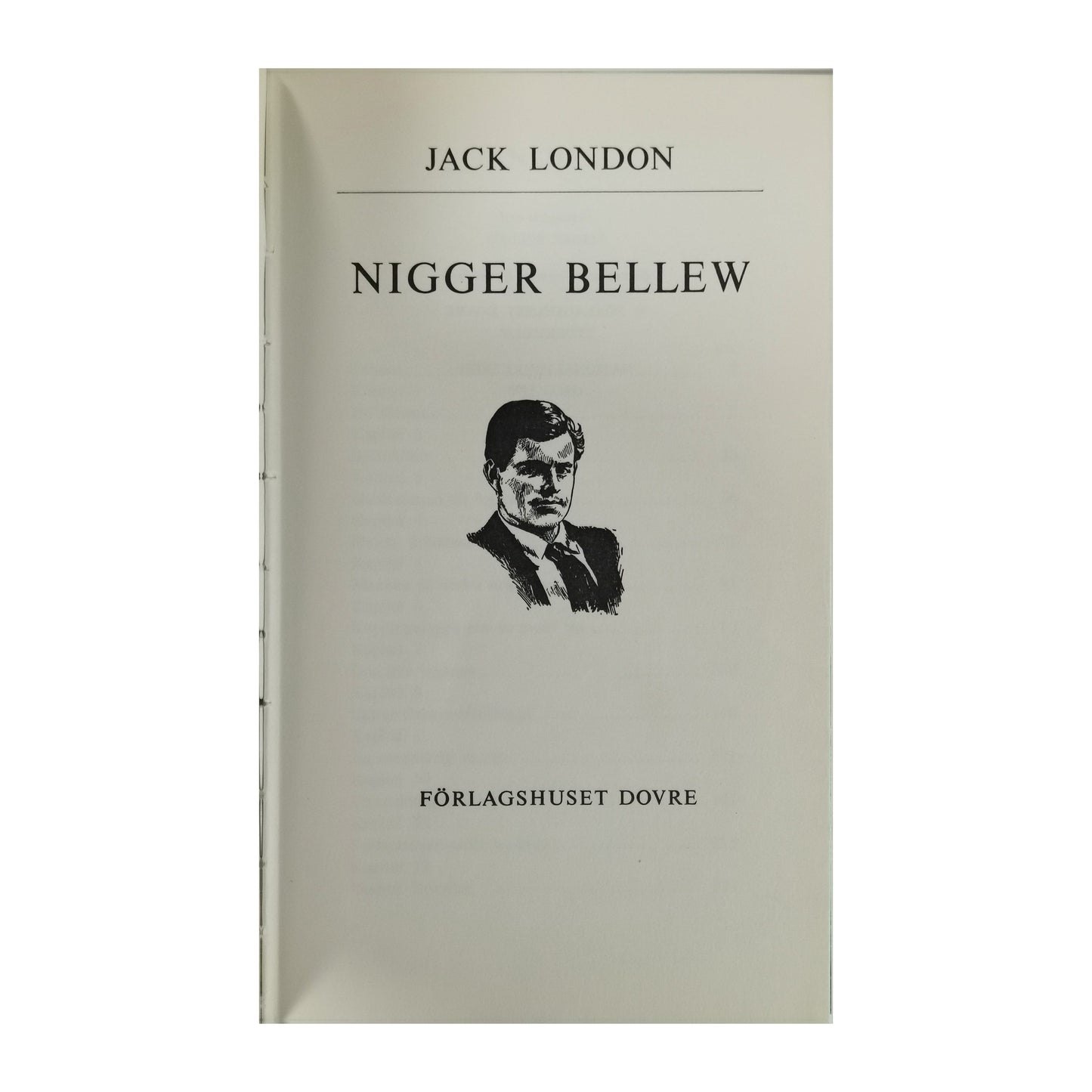 Jack London: Nigger Bellew