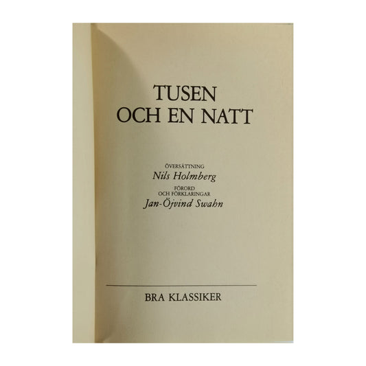 Tusen Och En Natt