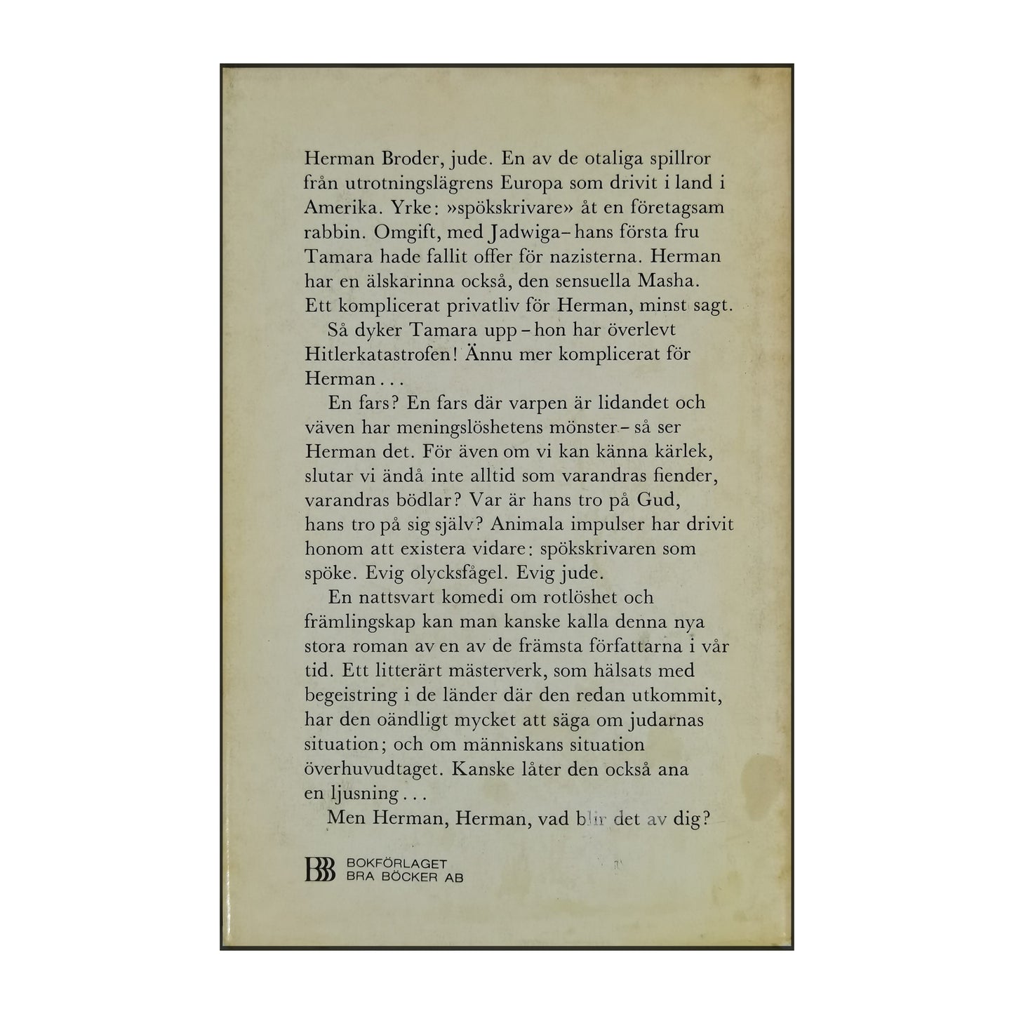 Isaac Bashevis Singer: Fiender