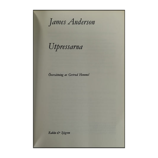 James Anderson: Utpressarna