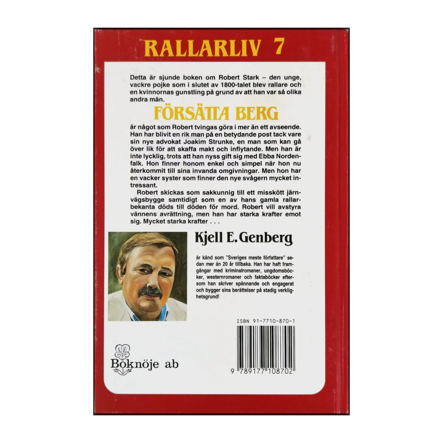 Kjell E. Genberg: Rallarliv 7: Försätta Berg