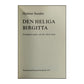 Hjalmar Sundén: Den Heliga Birgitta