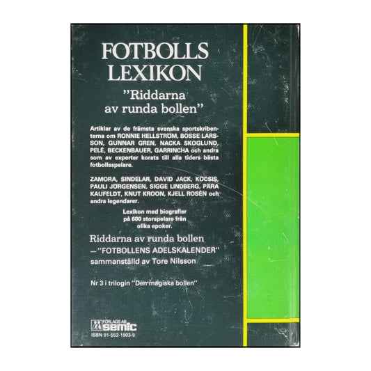 Tore Nilsson: Fotbollens Lexikon