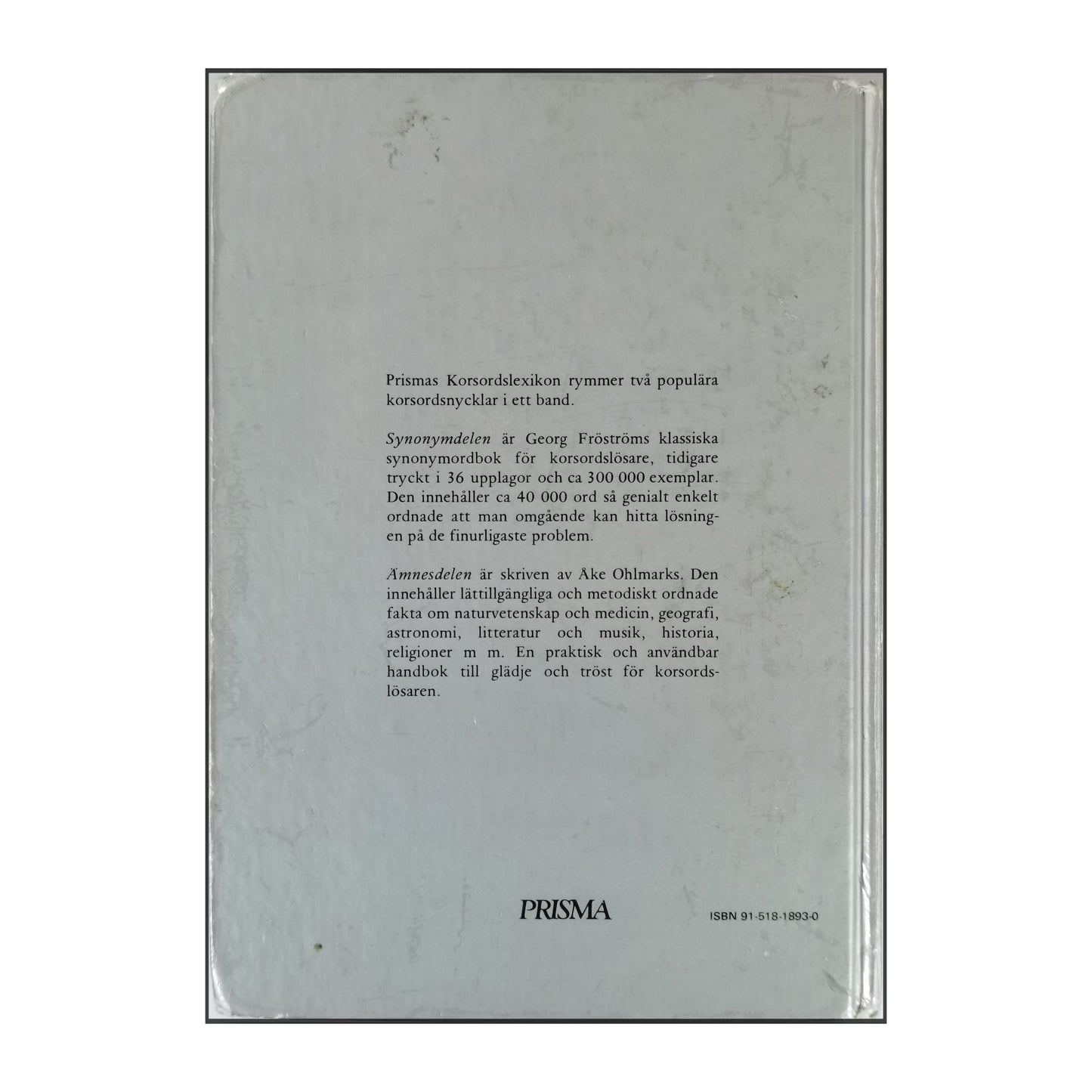 Prismas Korsordslexikon
