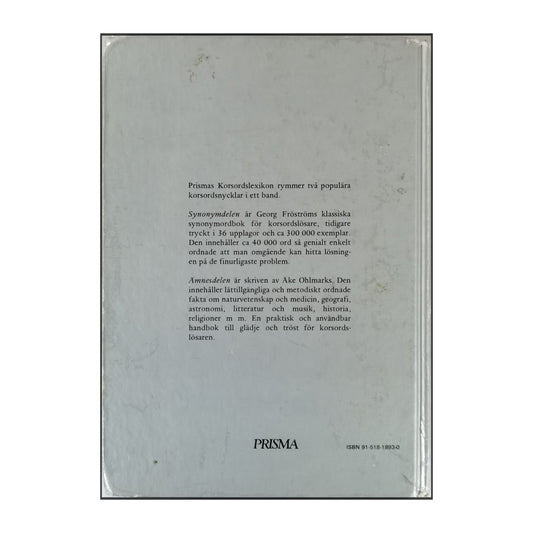 Prismas Korsordslexikon