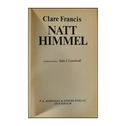 Clare Francis: Natthimmel