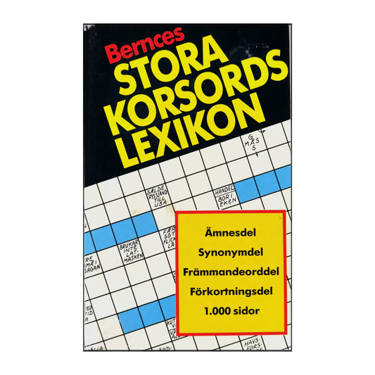 Bernces Stora Korsordslexikon