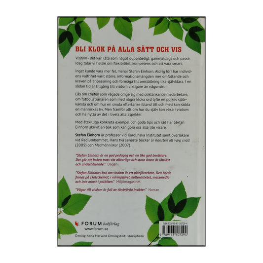 Stefan Einhorn: Vägar Till Visdom