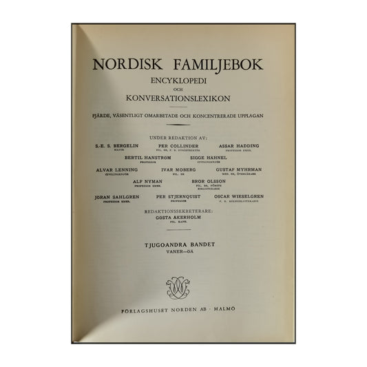 Nordisk Familjebok 22