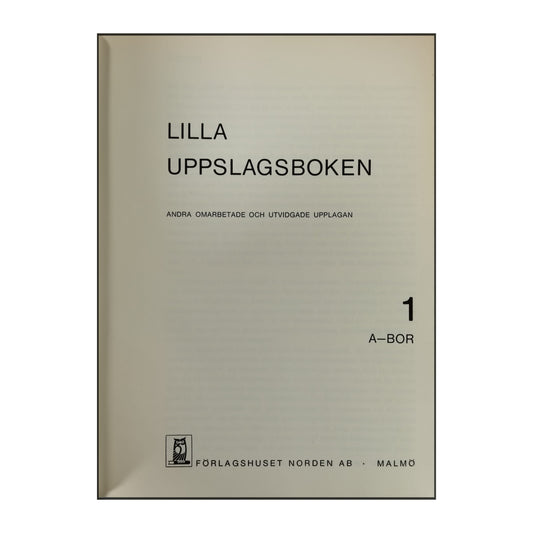 Lilla Uppslagsboken 1