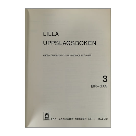 Lilla Uppslagsboken 3