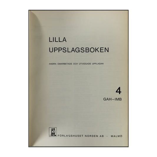 Lilla Uppslagsboken 4