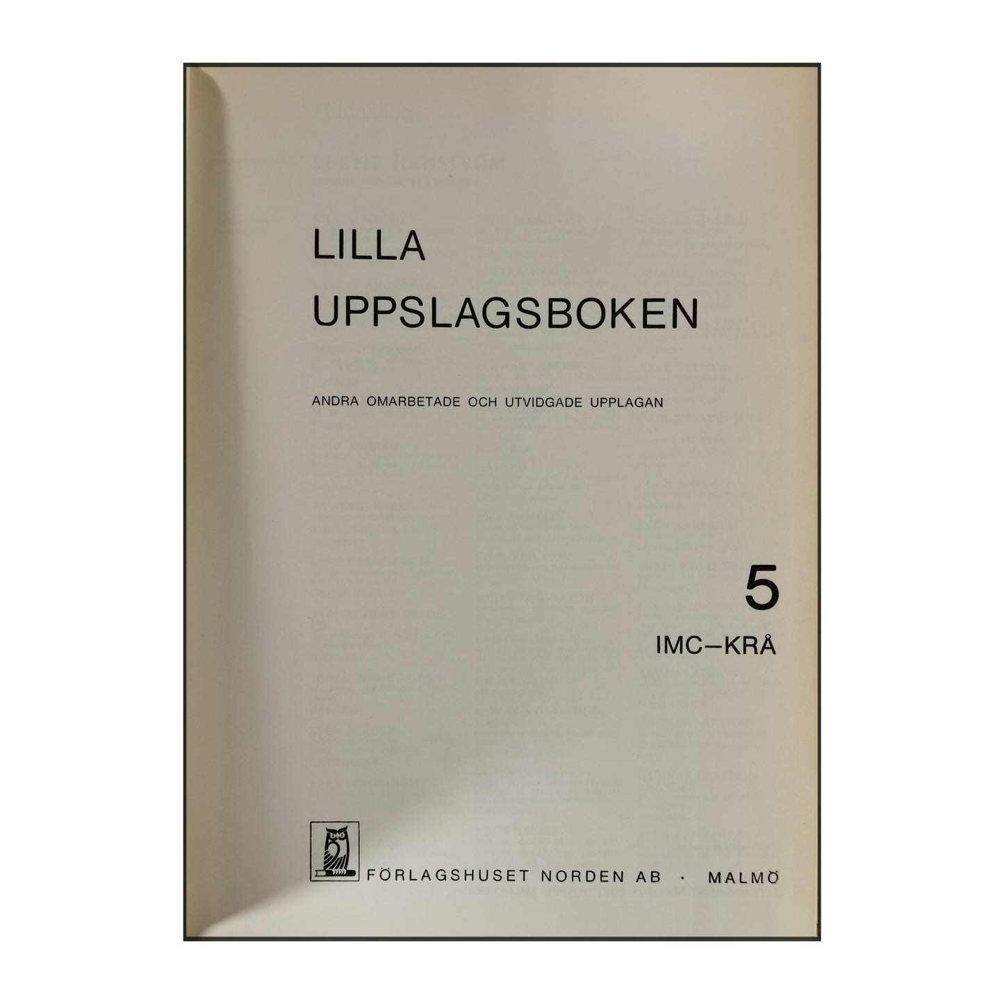 Lilla Uppslagsboken 5