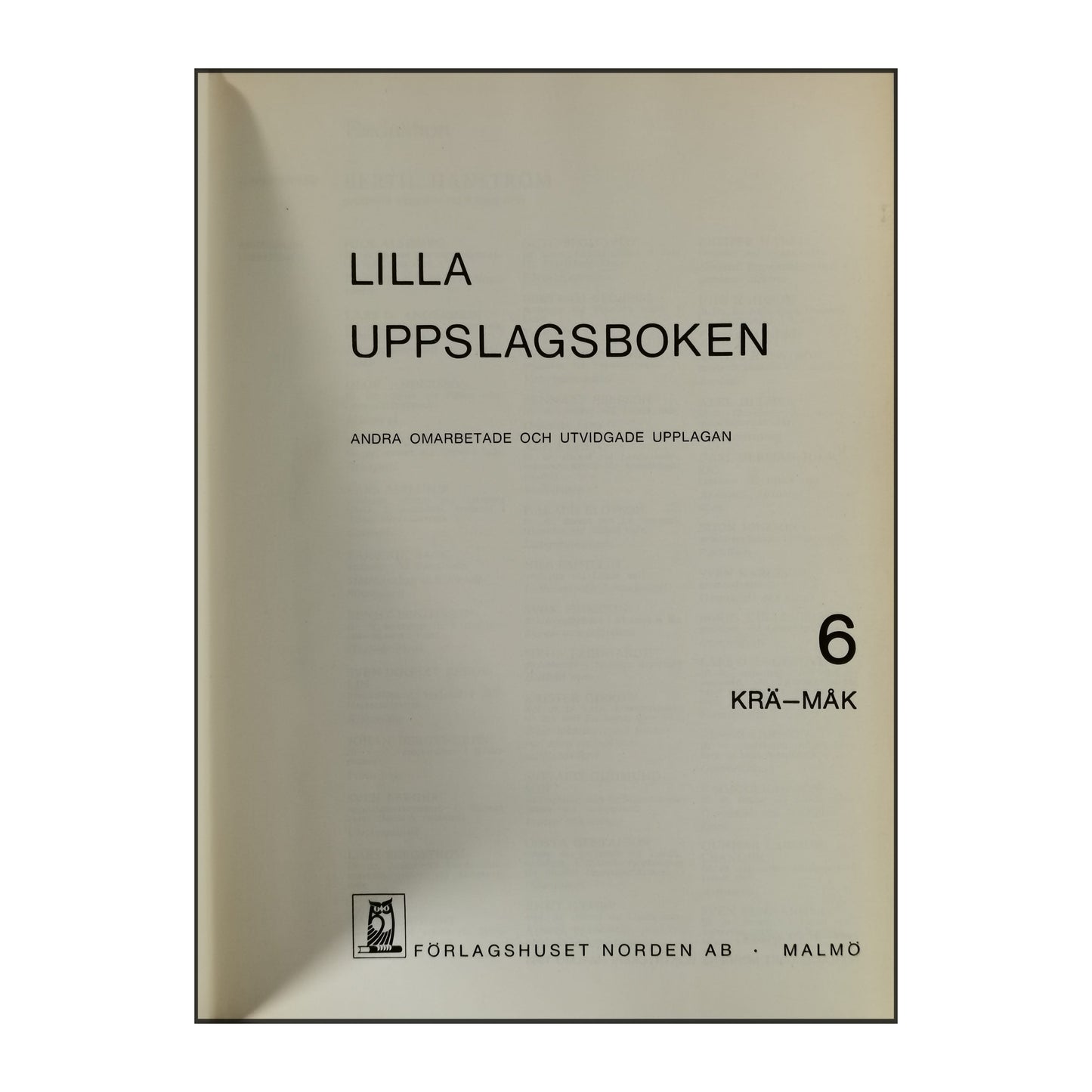 Lilla Uppslagsboken 6