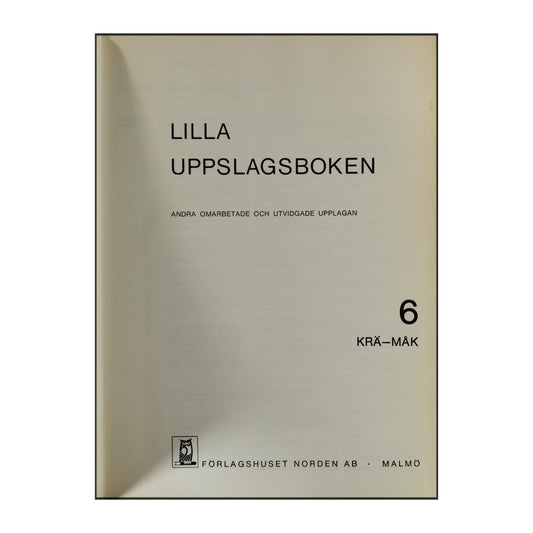 Lilla Uppslagsboken 6