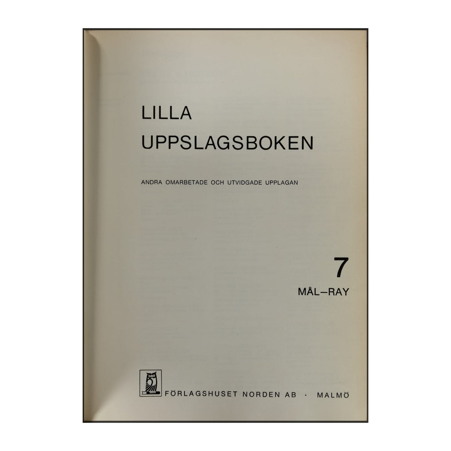Lilla Uppslagsboken 7