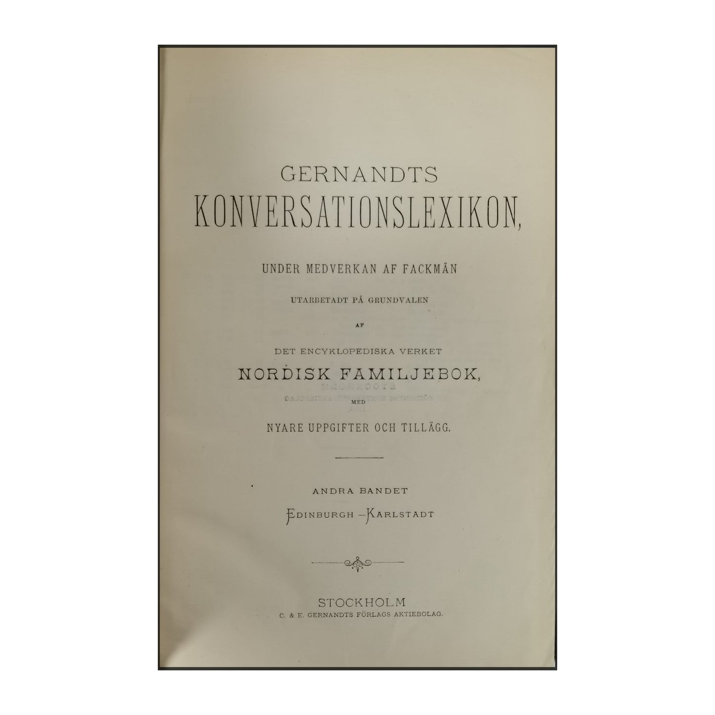 Gernandts Konversationslexikon 2