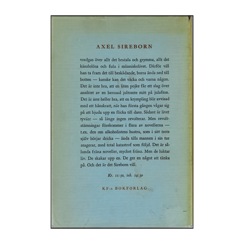 Axel Sireborn: Förbjudna Lekar