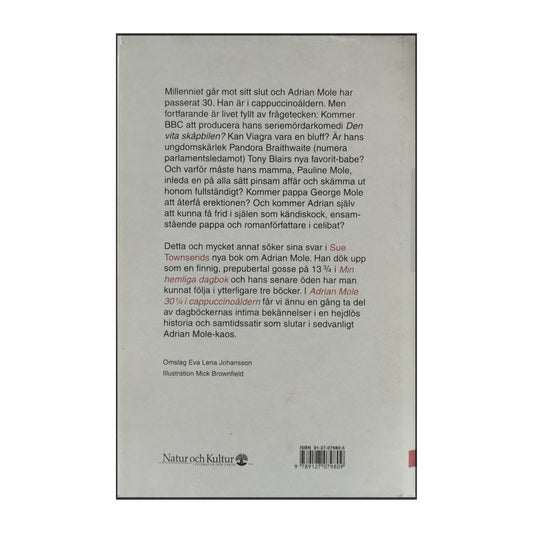 Sue Townsend: Adrian Mole 30 1/4 I Cappuccinoåldern