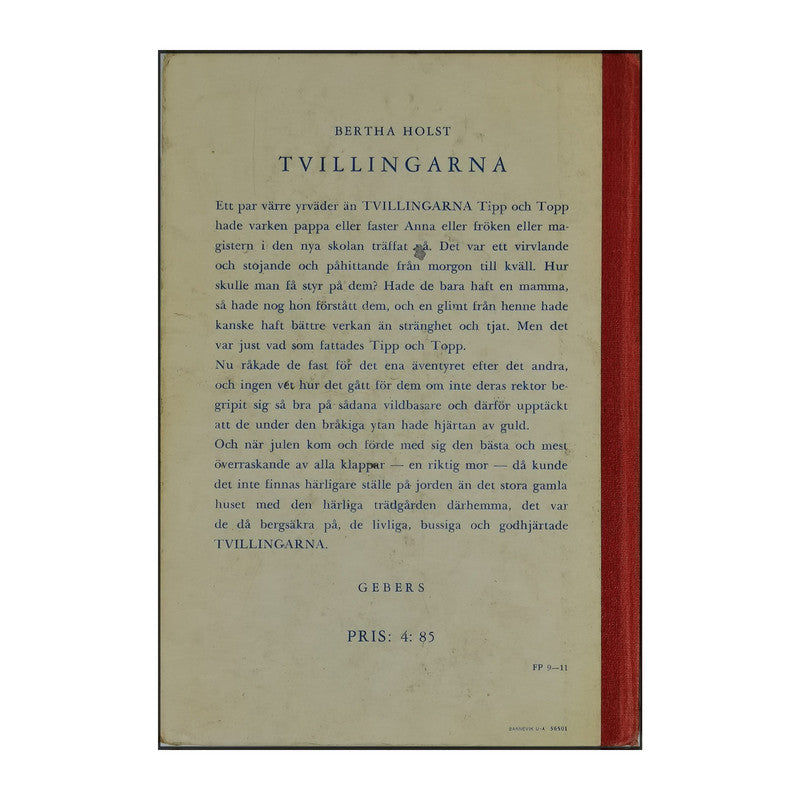 Bertha Holst: Tvillingarna
