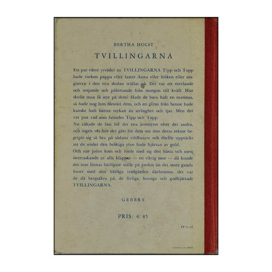 Bertha Holst: Tvillingarna