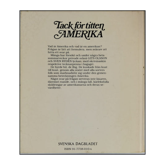 Gits Olsson & Sven Rydén: Tack För Titten Amerika