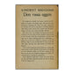 W. Somerset Maugham: Den Vassa Eggen