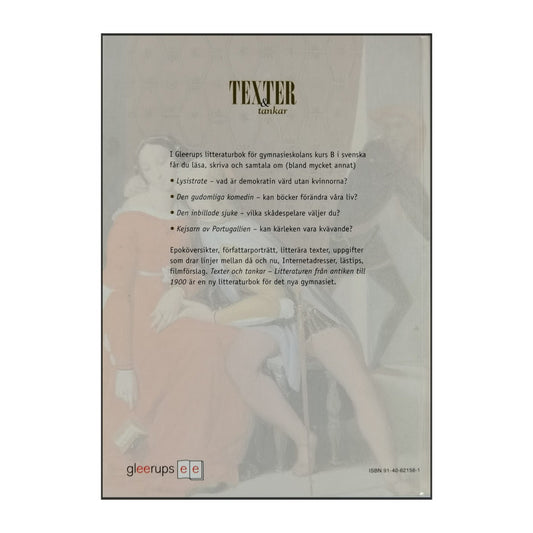 Svante Skoglund: Texter & Tankar: Litteraturen Antiken 1900