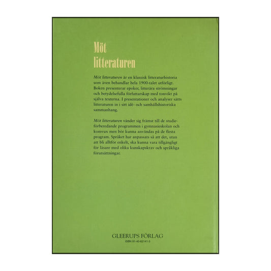 Bengt Brodow & Ingrid Nettervik: Möt Litteraturen