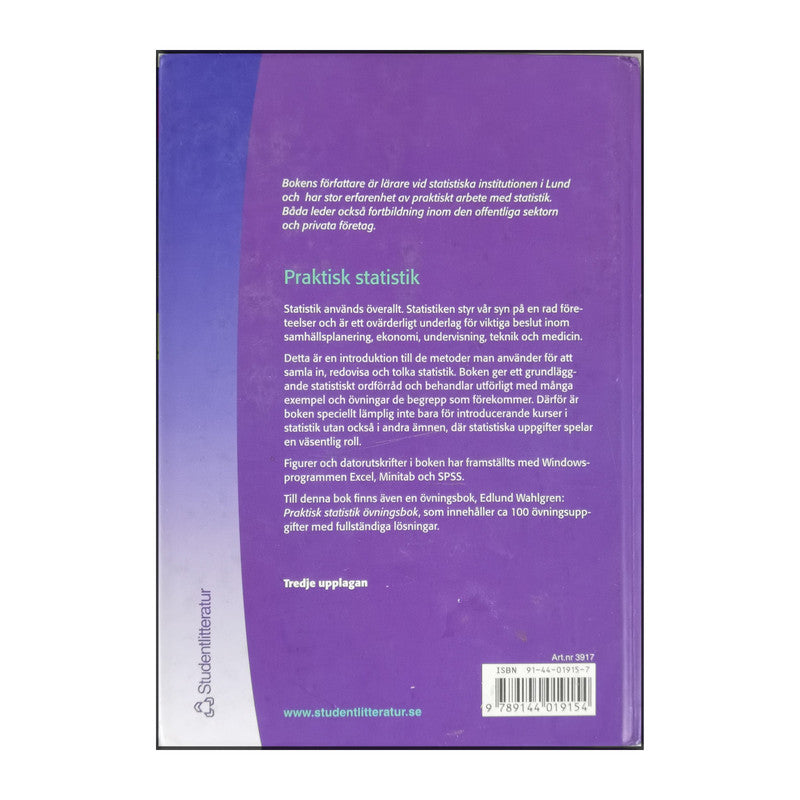 Svante Körner & Lars Wahlgren: Praktisk Statistik