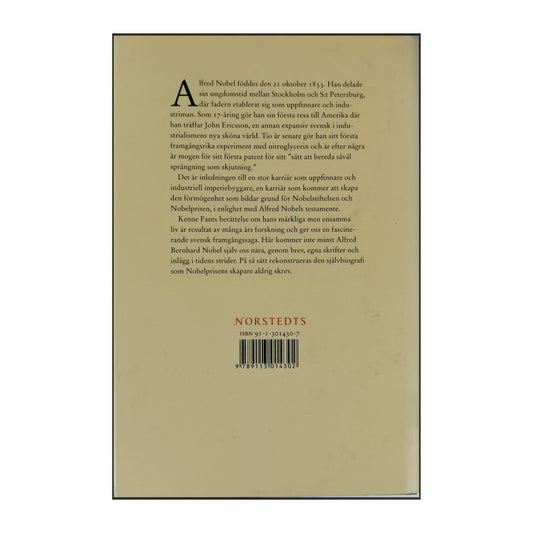 Kenne Fant: Alfred Bernhard Nobel