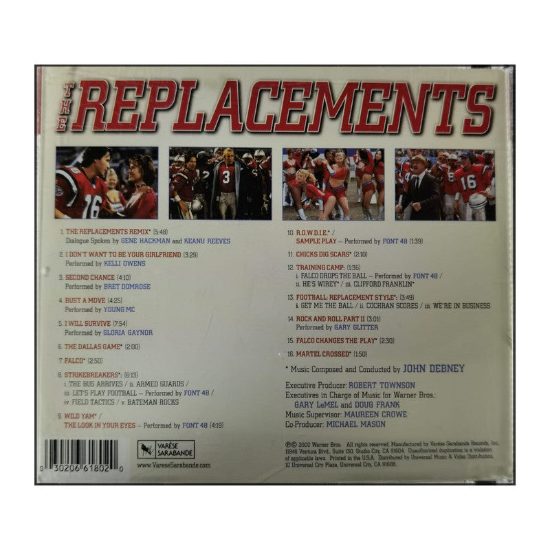 John Debney: The Replacements: Music From The Motion Picture