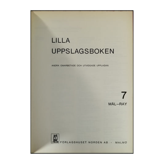 Lilla Uppslagsboken 7