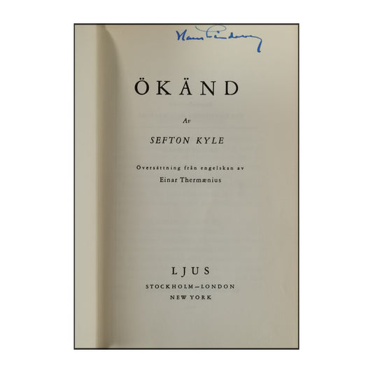 Ökänd: Sefton Kyle