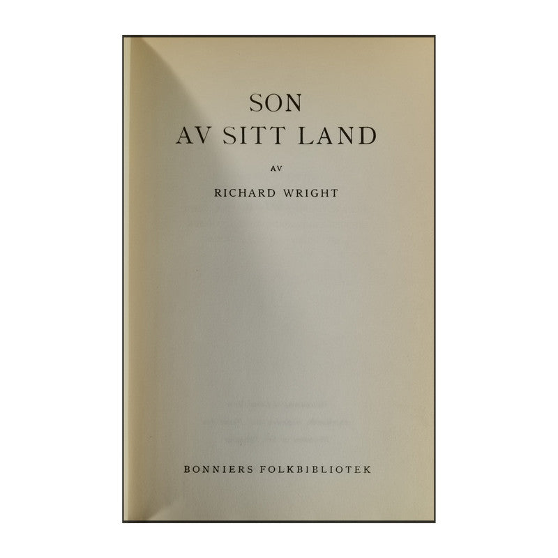 Richard Wright: Son Av Sitt Land