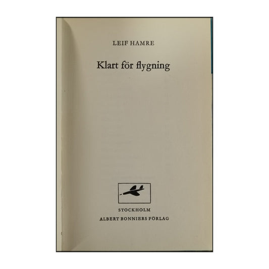 Leif Hamre: Klart För Flygning