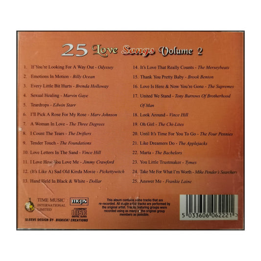 Love Songs 2: 25 Love Songs