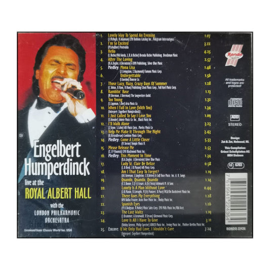 Engelbert Humperdinck & London Philharmonic Orchestra: Live At The Royal Albert Hall