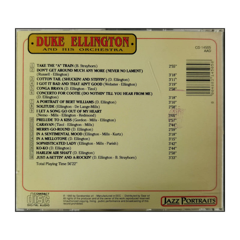 Duke Ellington And His Orchestra: Jazz Portraits