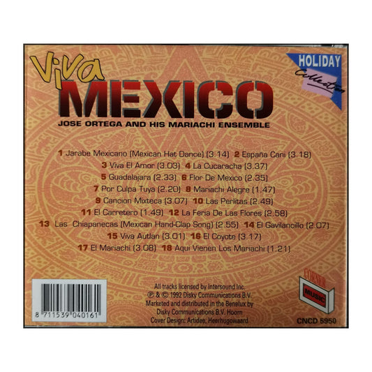 Jose Ortega & His Mariachi Ensemble: Viva Mexico