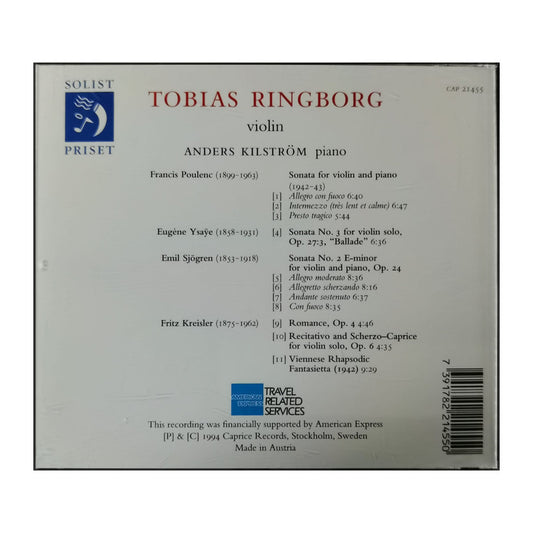 Tobias Ringborg: Violin