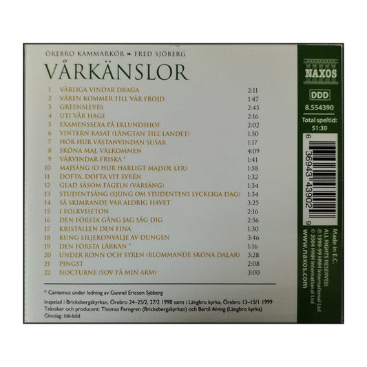 Örebro Kammarkör & Fred Sjöberg: Vårkänslor