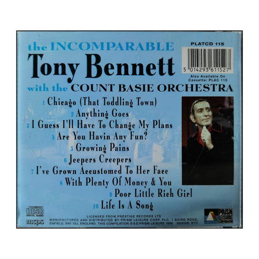 Tony Bennett & The Count Basie Orchestra: The Incomparable