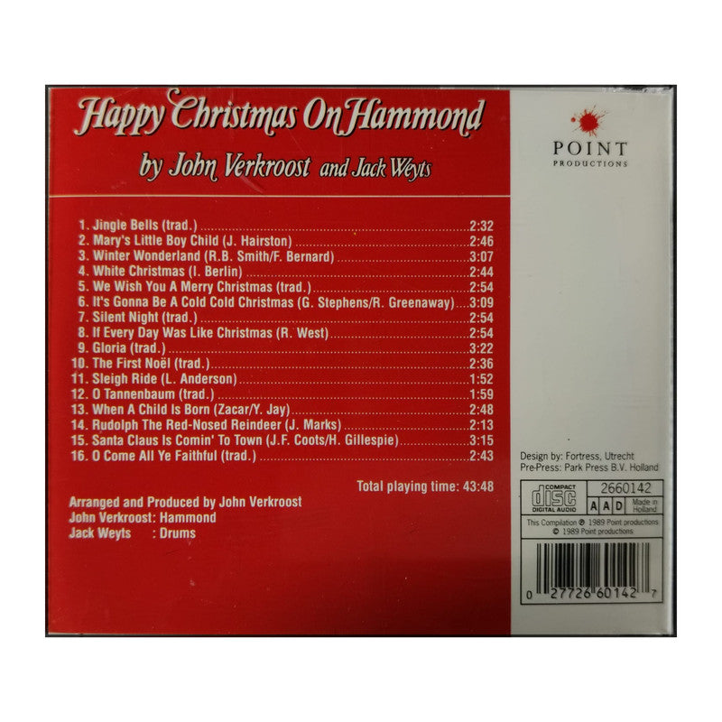 John Verkroost: Happy Christmas On Hammond